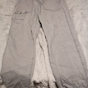 Time and Tru Women's Gray Straight Leg Pants